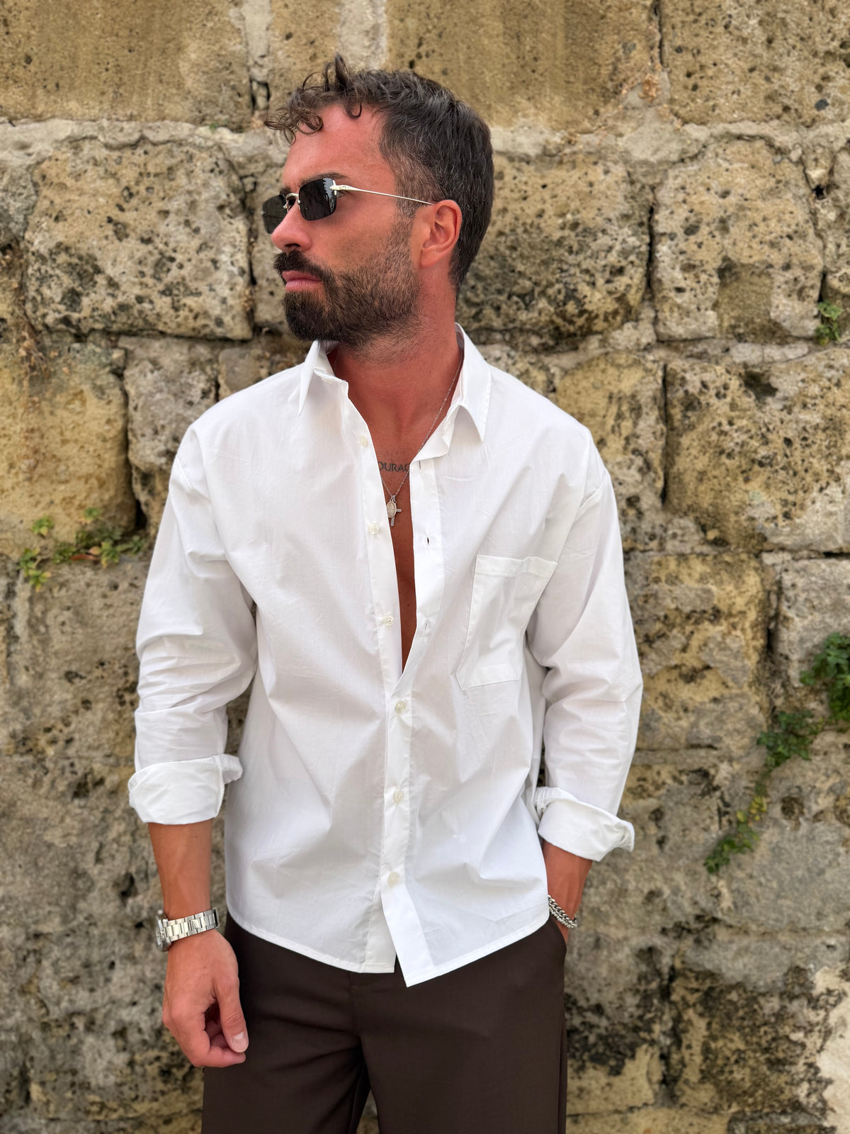 CAMICIA CROP