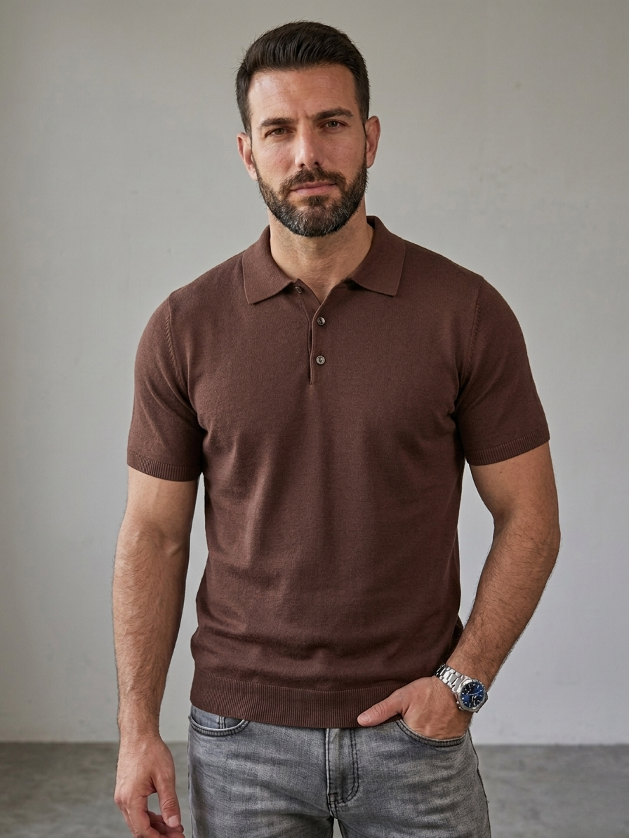 POLO IN FILO BASIC MS74