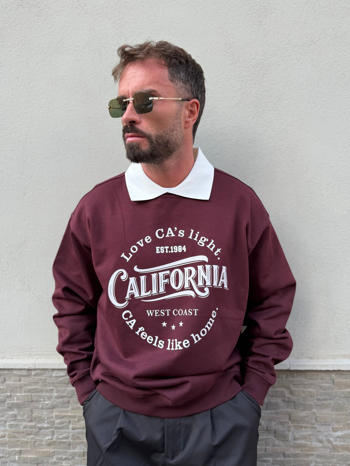 FELPA CALIFORNIA OVERSIZE