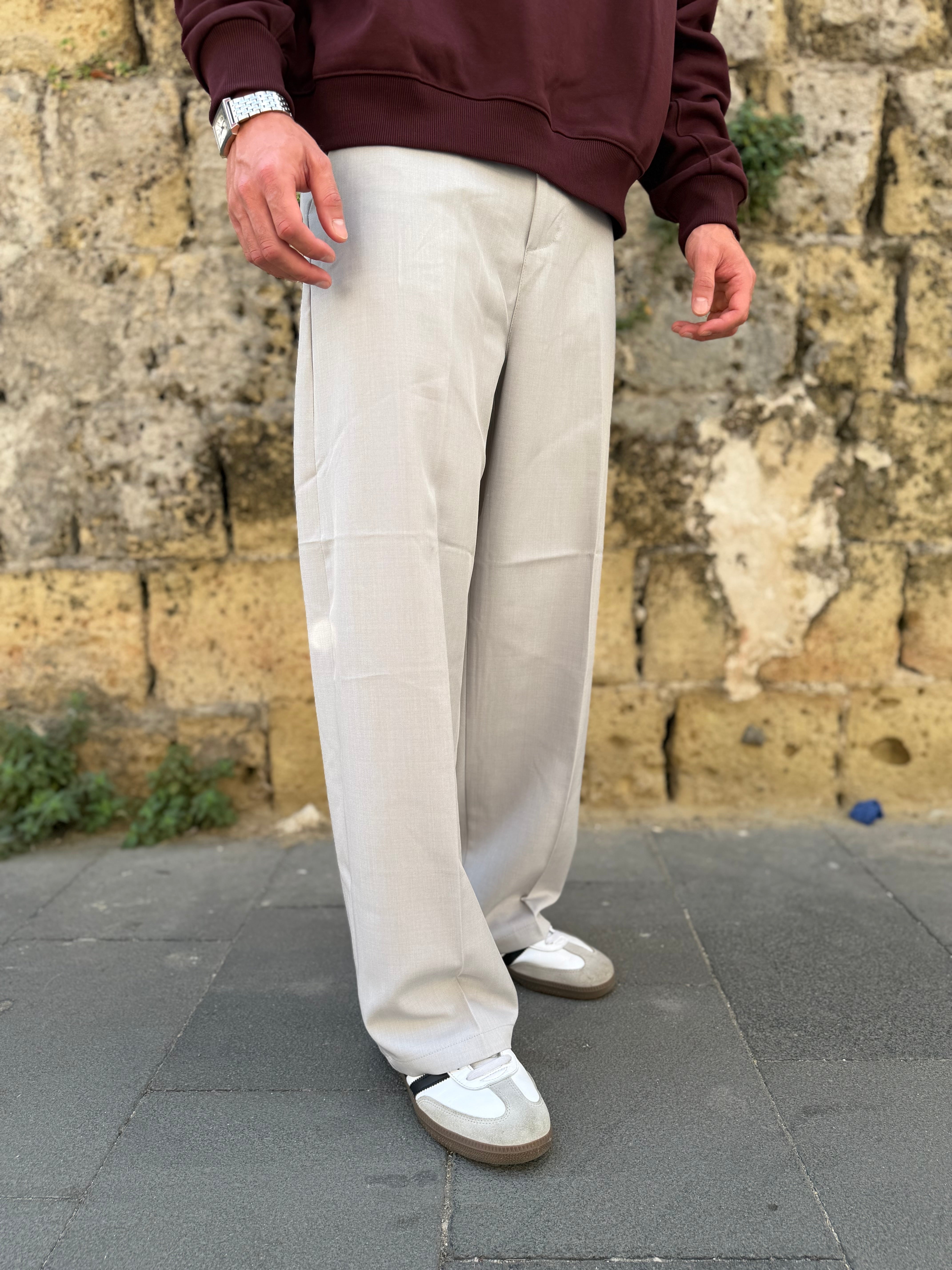 Pantalone Fondo Ampio 2.0 GRIGIO MS74