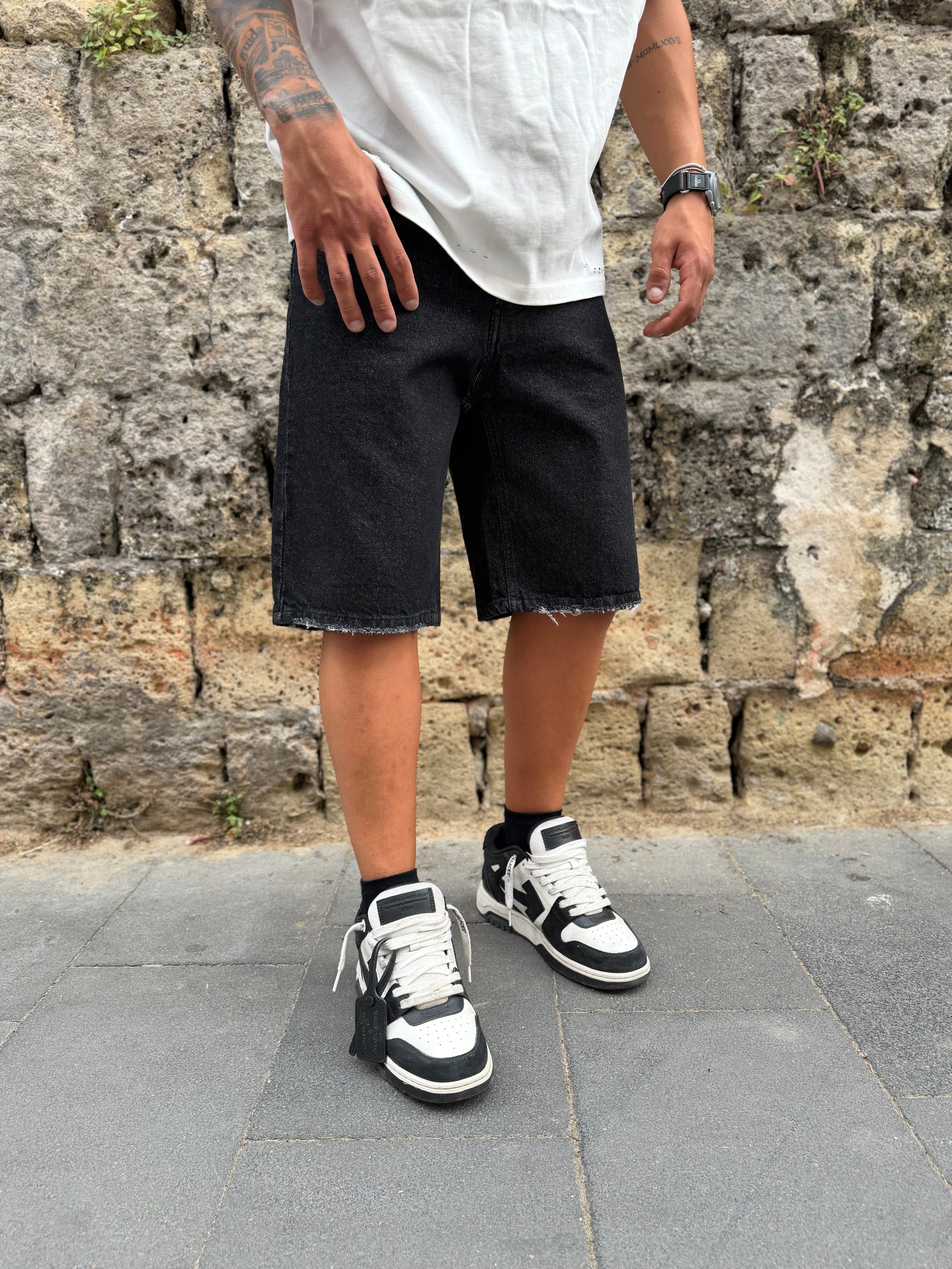 BERMUDA DENIM BLACK
