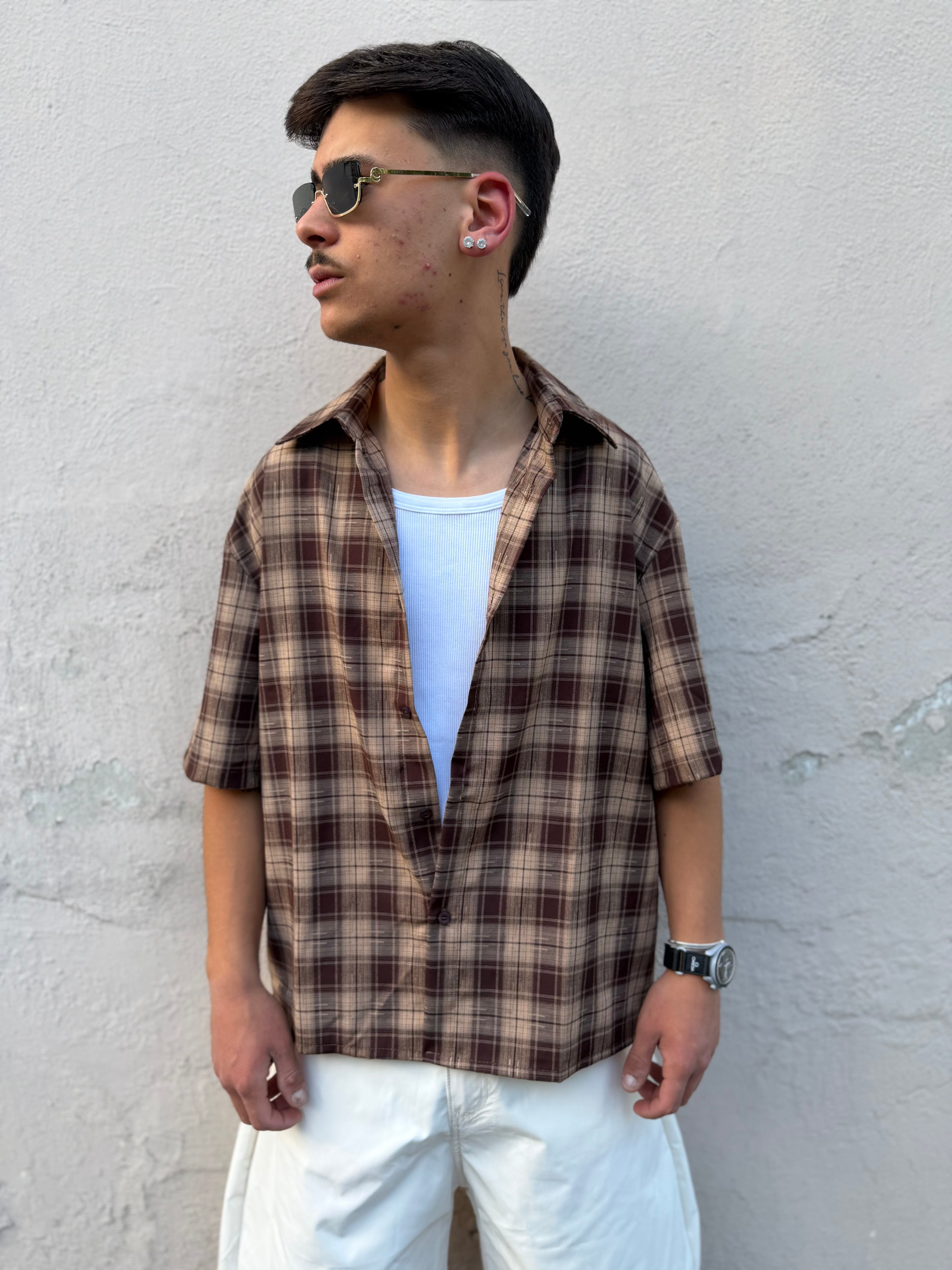 CAMICIA QUADRI "JUST"