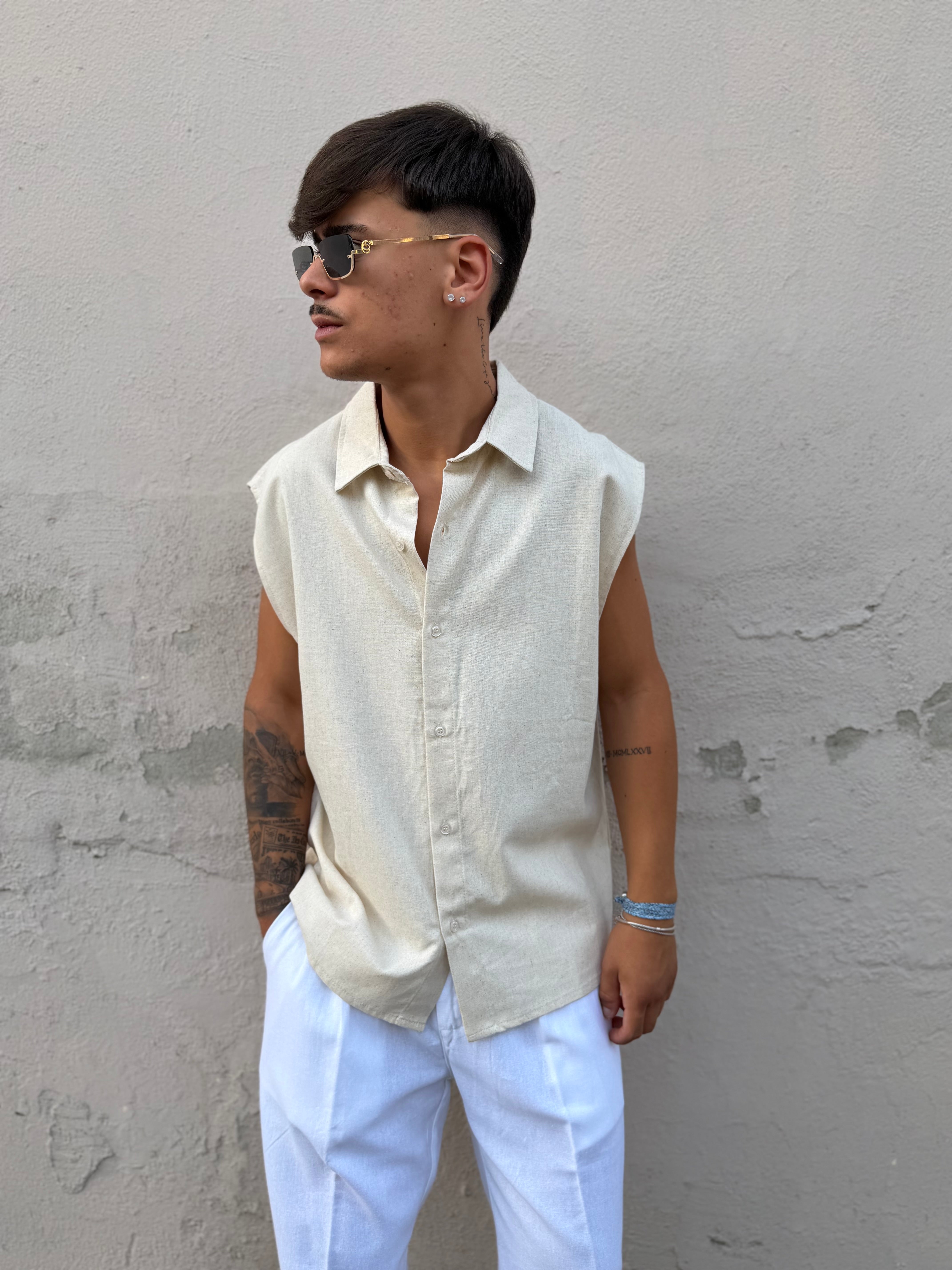 CAMICIA SMANICATA RUN "ARCHIIVE"