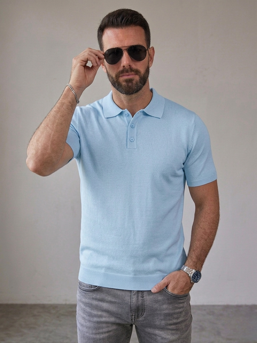 POLO IN FILO BASIC MS74