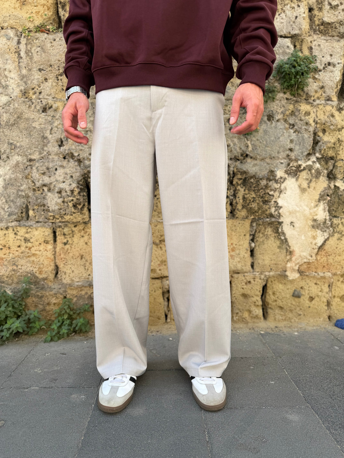 Pantalone Fondo Ampio 2.0 GRIGIO MS74