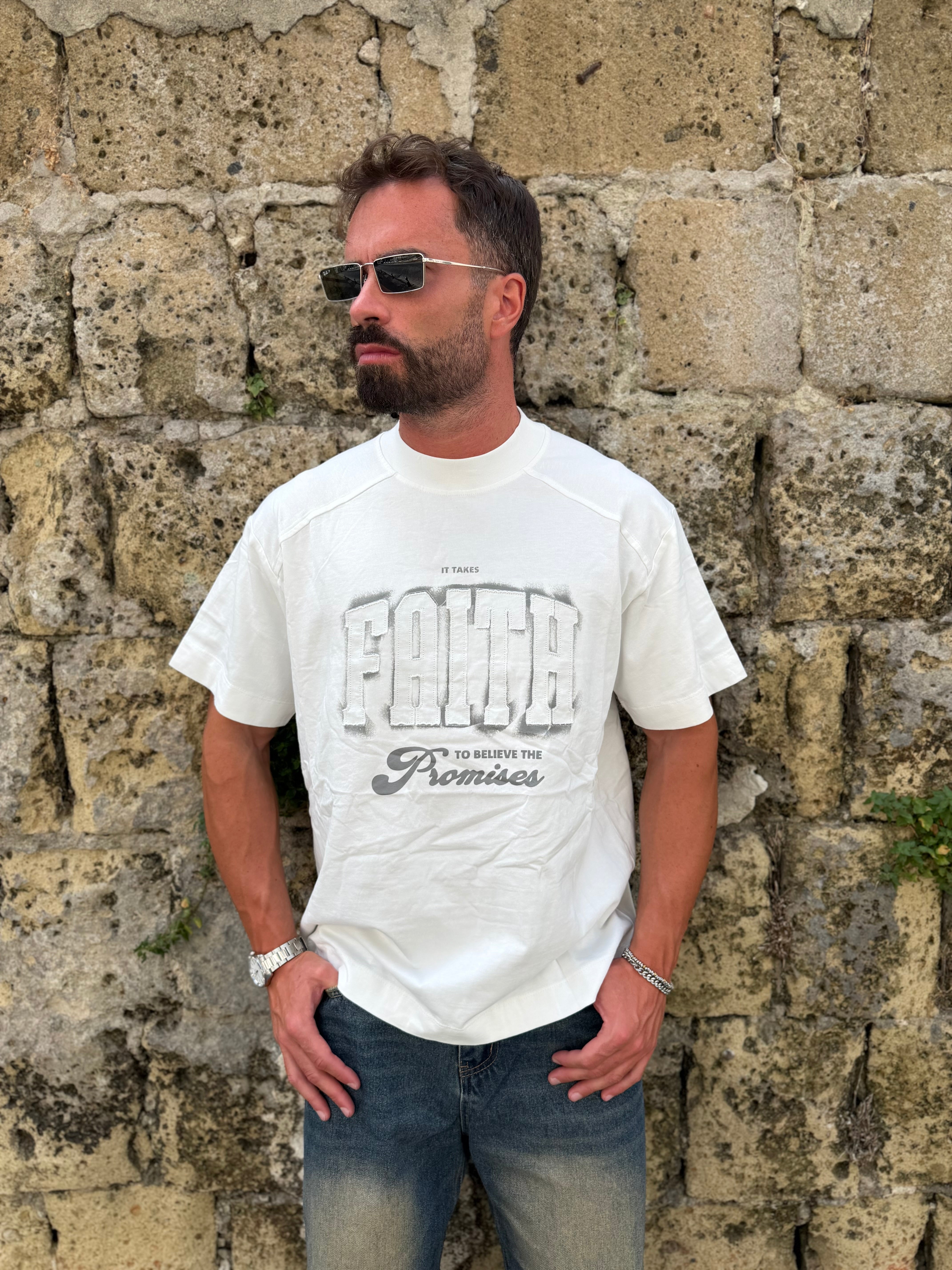 T-SHIRT FAITH "A.W"
