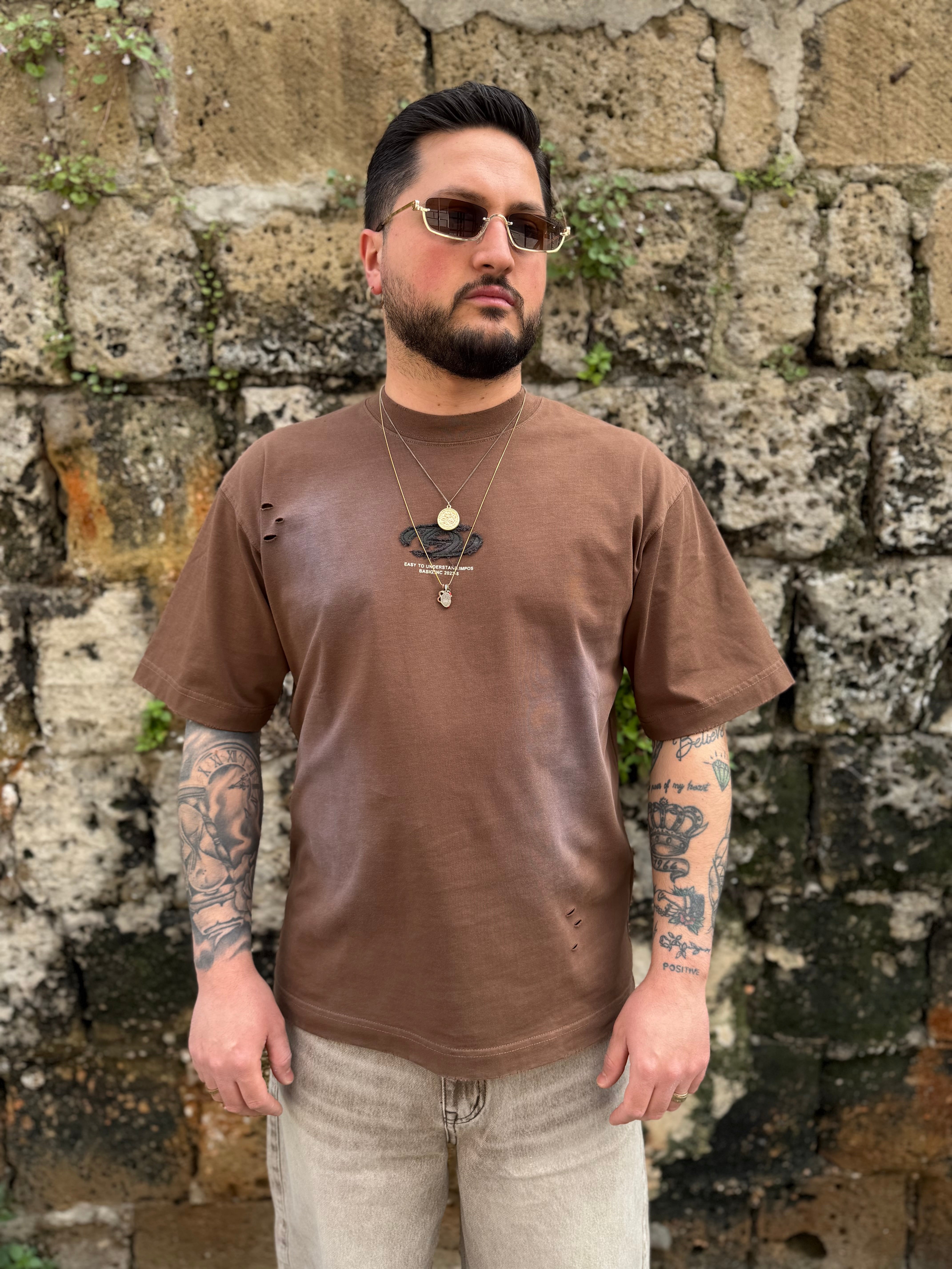 T-SHIRT "WASH" Rotture