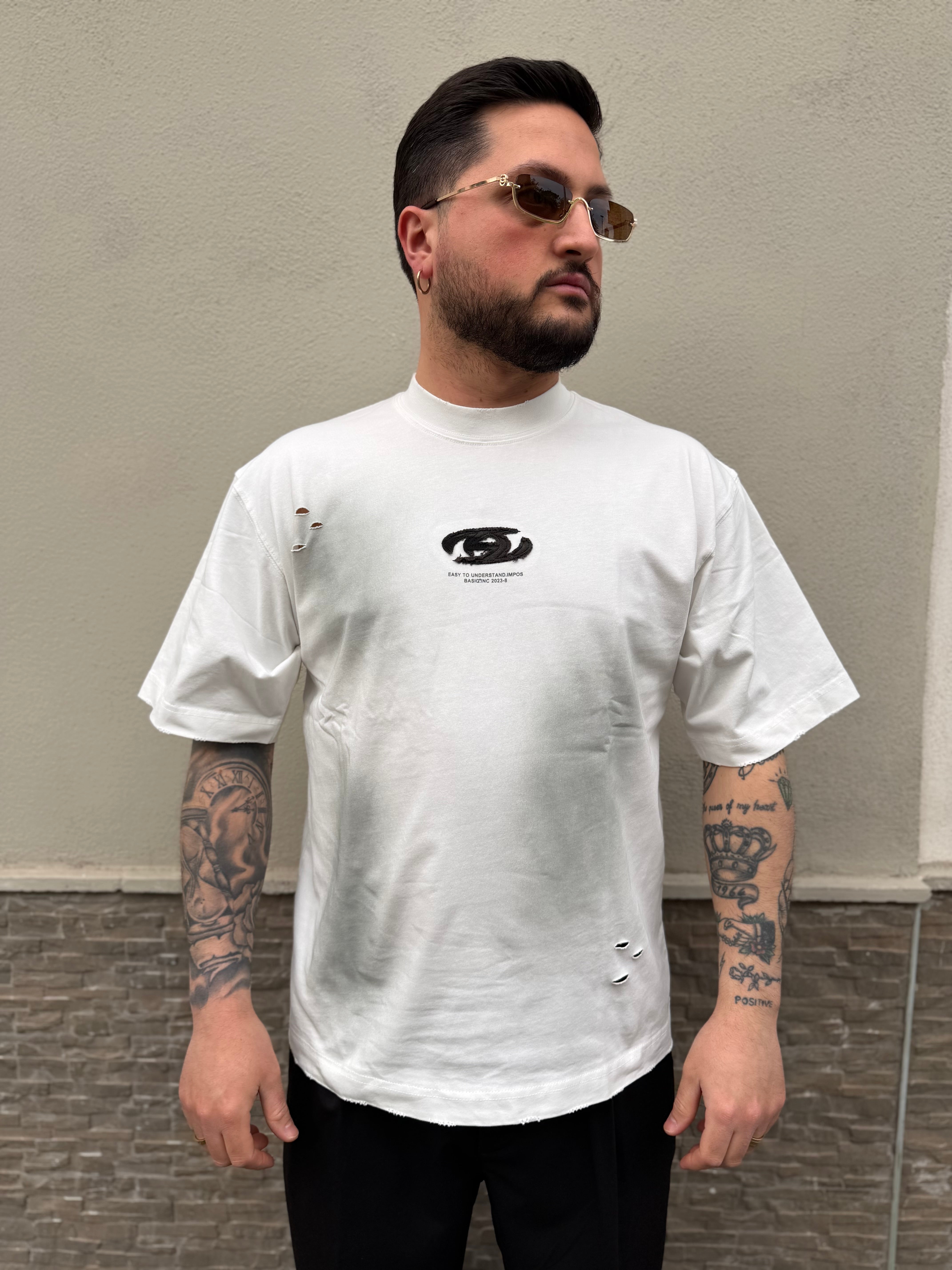T-SHIRT "WASH" Rotture