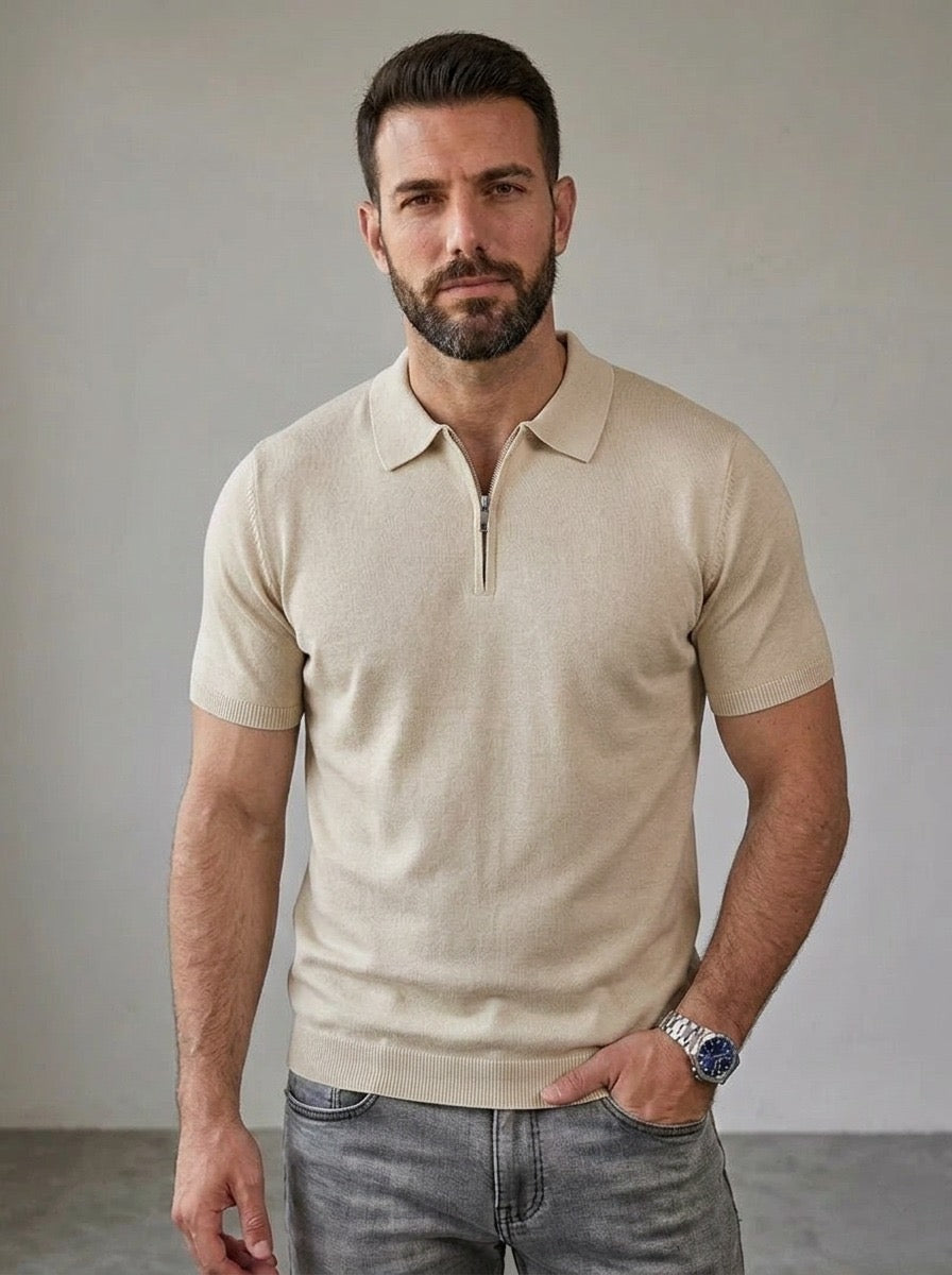 POLO MEZZA ZIP "PREMIUM"