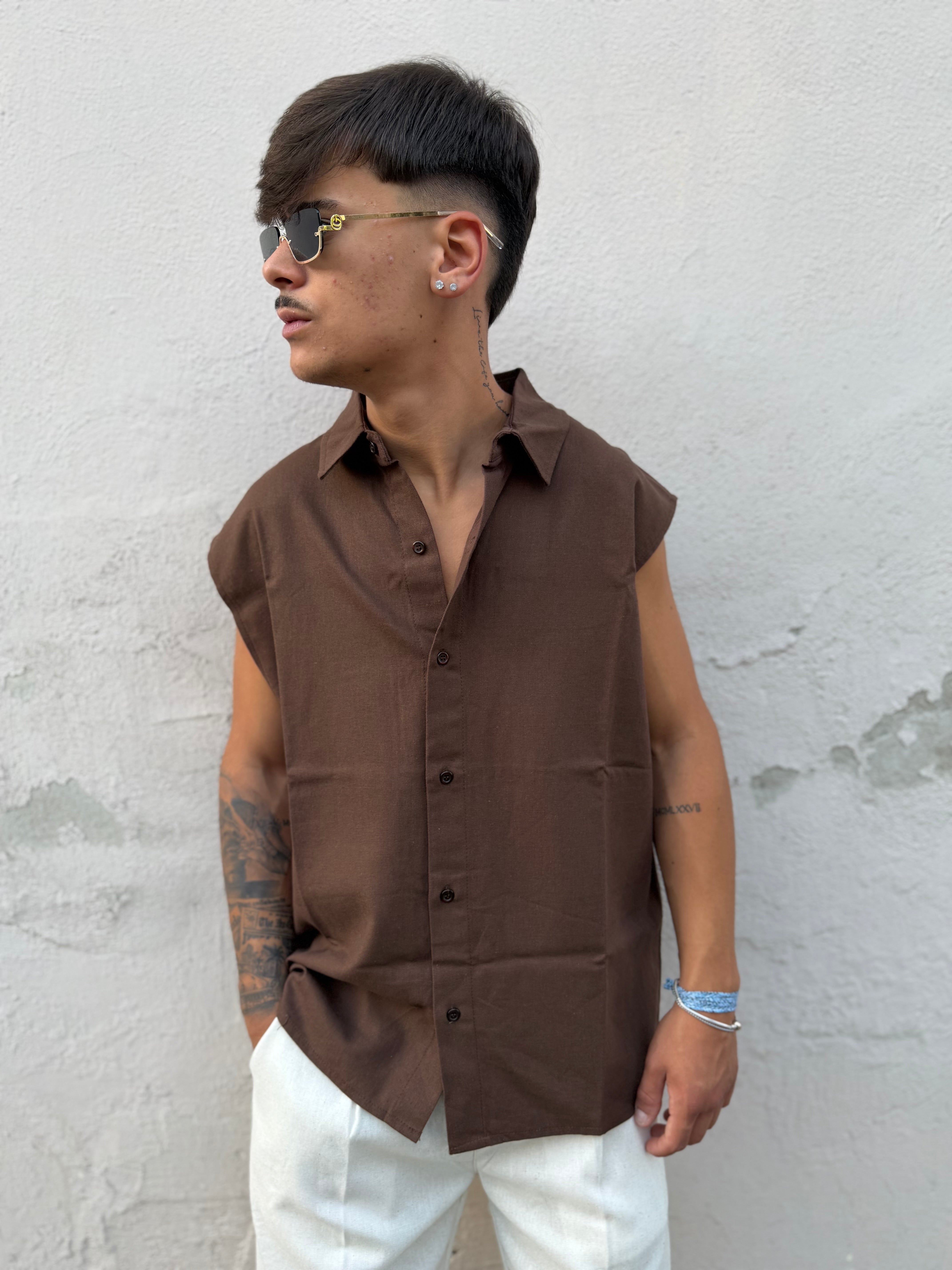 CAMICIA SMANICATA RUN "ARCHIIVE"