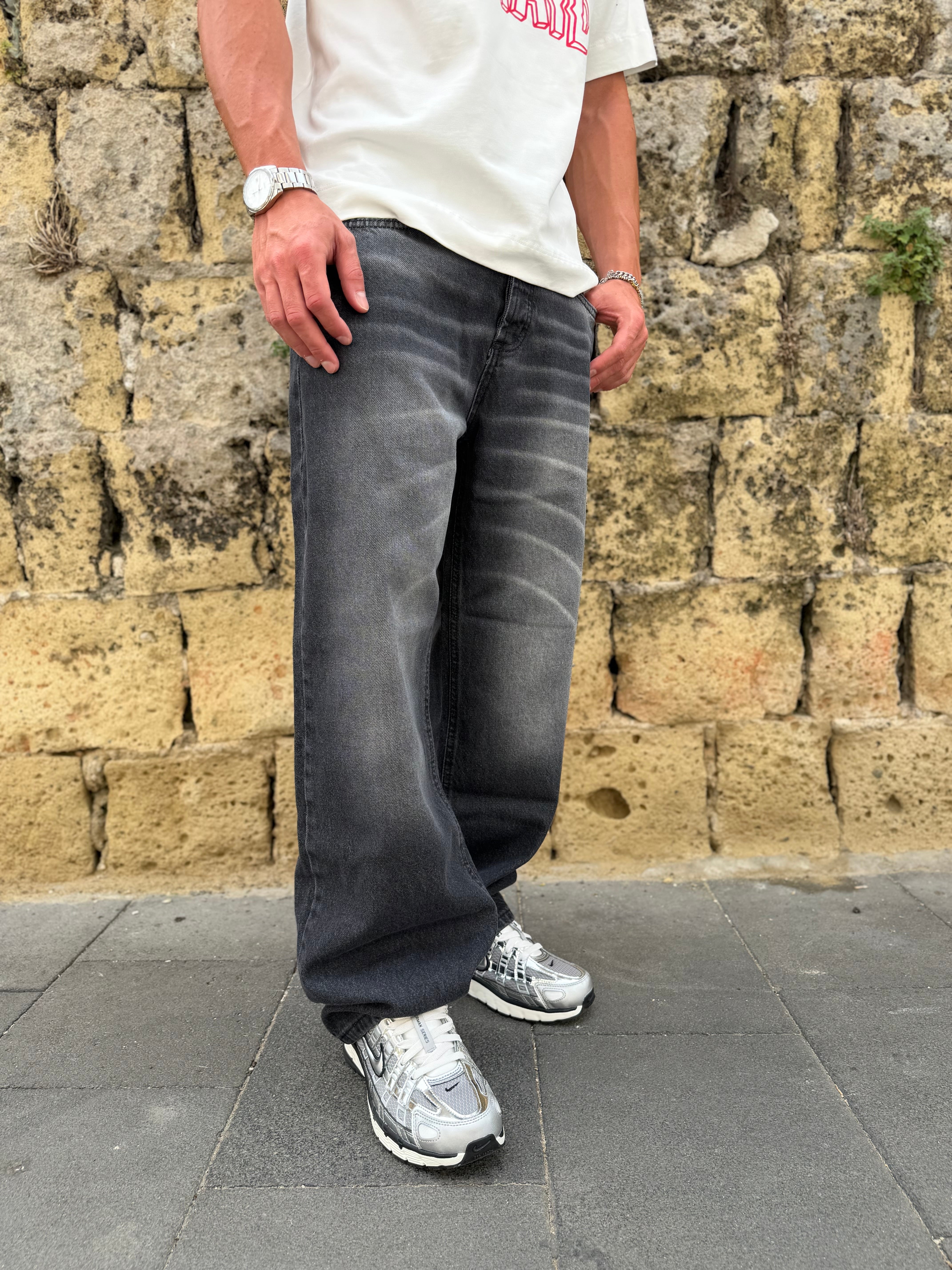 BAGGY  “DEGRADE” BLACK