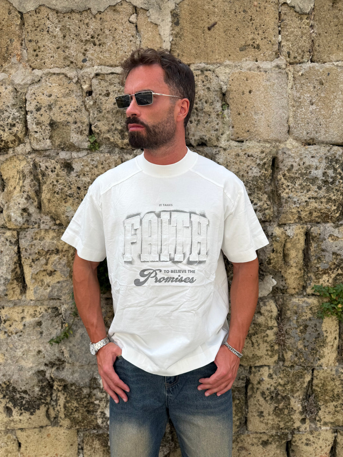 T-SHIRT FAITH "A.W"