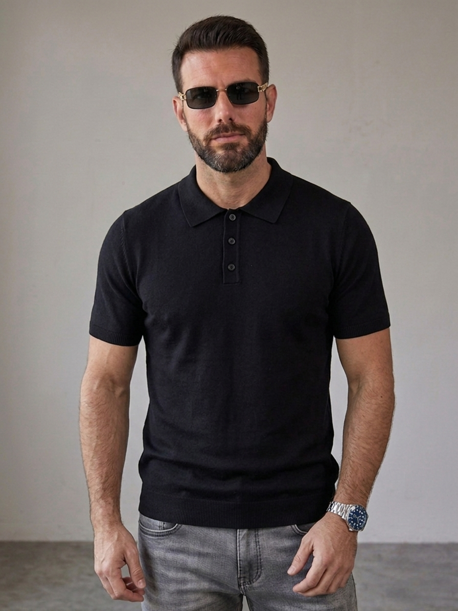 POLO IN FILO BASIC MS74